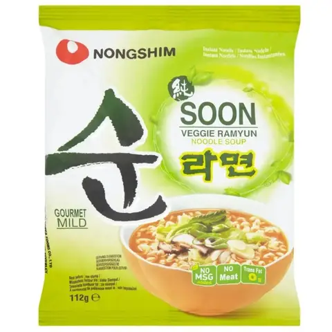 Nongshim Soon Veggie Ramyun 112g