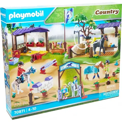 Playmobil Pferdeshow und Pferdewaschplatz