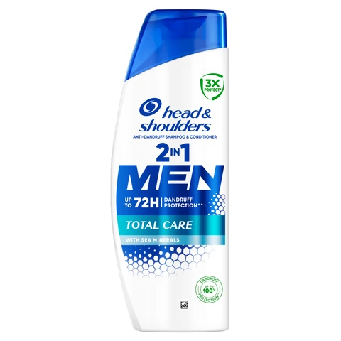 Head & Shoulders Men Ultra Total Care Anti-Dandruff 2-in-1 Shampoo 250 ml