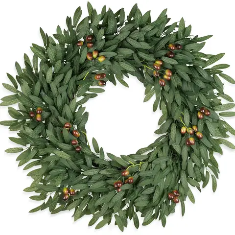 DDHS 26inch olive wreath-1pcs