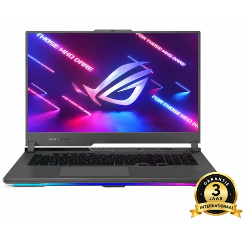 ASUS ROG Strix G17 G713PI-HX130W AMD Ryzen™ 9 7940HX laptop 43,9 cm (17,3") Full HD 16 GB DDR5-SDRAM 1 TB SSD NVIDIA GeForce RTX 4070 Wi-Fi 6E (802.11ax) - QWERTY-toetsenbord