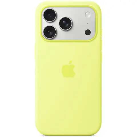 iPhone 17 Pro Silicone Case - Neon Yellow