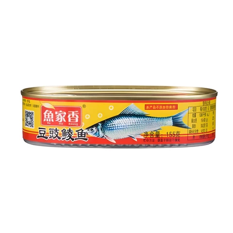 Yu Jia Xiang Fried Dace With Salted Black Beans 155g