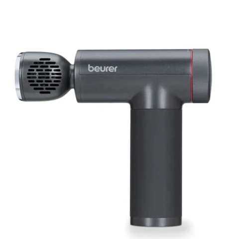 Beurer MG195 - Pistolet de massage chaud/froid - Chauffage/Refroidissement 7 embouts 9 niveaux de vitesse