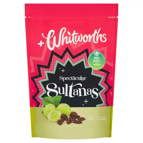 Whitworths Juicy Sultanas 325g