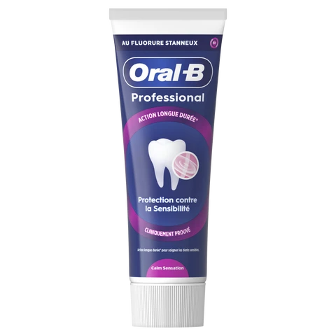 ORAL-B Professional - Dentifrice Protection Plaque Sensibilité - 75ml