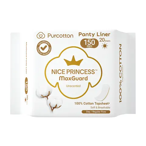 NICE PRINCESS 2024 Ultra-Clean Absorb Serie Damenbinden (Übersee) 150 mm, 20 Binden