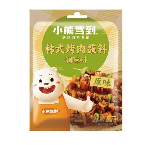 Bear Coming Sauce coréenne pour barbecue saveur original - 40 g