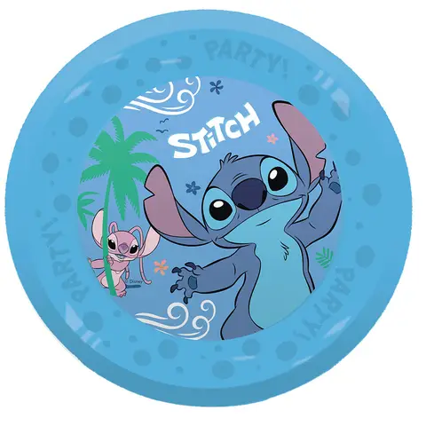 21cm Stitch & Angel Reusable Plate Pack of 4