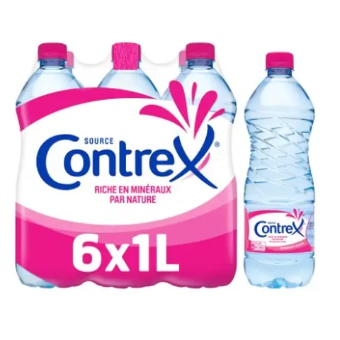 Contrex Eau minérale naturelle - 6 x 1 L