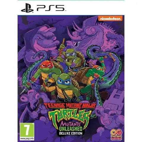 TMNT MUTANTS UNLEASHED DLX ED - PS5 PlayStation 5 
