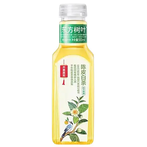 NONGFU SPRING Oriental Leaf White Tea with Tangerine Peel 500ml×15 Bottles