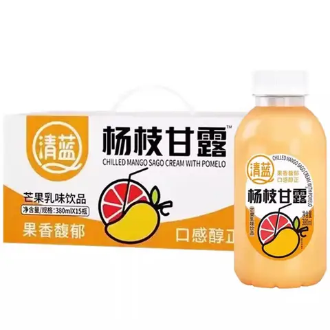 Qinglan Yangzhi Ganlu (Mango Milk Drink) 380ml
