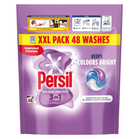 Persil  3 in 1 Washing Capsules Colour Protect 48 washes 