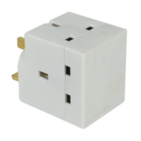 MORRISONS 3 WAY ADAPTOR PLUG