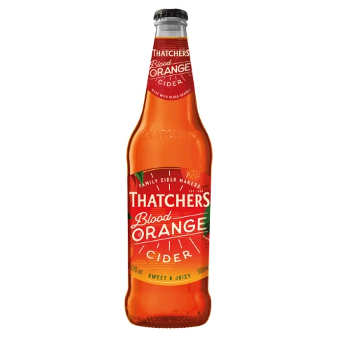 Thatchers Blood Orange Fruit Cider 500Ml (Abv 4%)