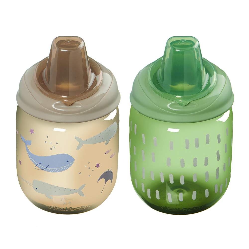 Vital Baby Hydrate Little Sipper 270ml 2 Pack Natural