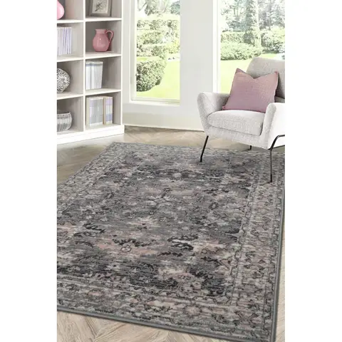 Homemaker Rug Maestro Traditional Rectangle Grey 120x170cm