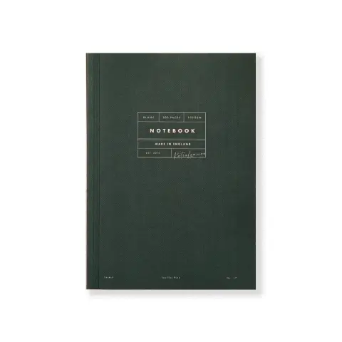 Katie Leamon A5  Notebook 300 Blank Pages 100GSM Forest NB