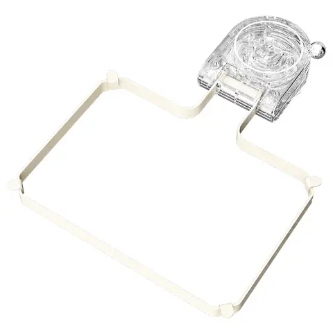 Maxiul Suction Cup Kitchen Drain Rack - 50 Count - White