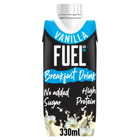 Fuel 10K High Protein Liquid Breakfast Vanilla 330ml