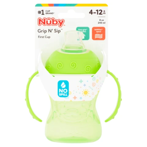 Nuby Sipeez First Cup Grip 'n' Sip 4+ Months 240ml