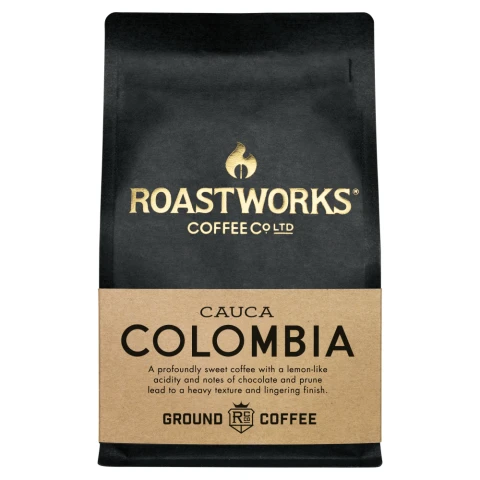 Roastworks Coffee Co. Colombia Ground Coffee 200g