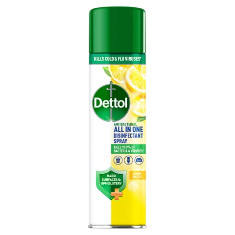 Dettol Lemon Breeze Antibacterial All in One Disinfectant Spray 300ml
