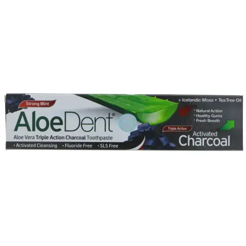 Aloe Dent Aloe Vera Charcoal Toothpaste
