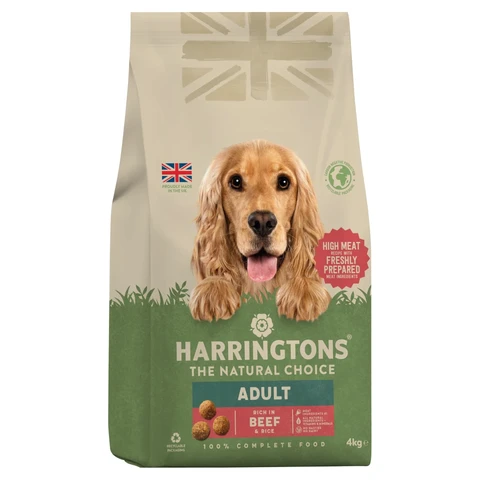 Harringtons Adult Rich in Beef & Rice 4kg
