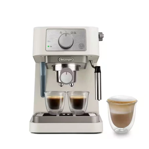 De’Longhi Stilosa, Barista Espresso Machine & Cappuccino Maker, Cream, EC260.CR