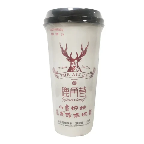ALLEY TEA  Peach Pearl Milk Tea Solid Beverage 123g