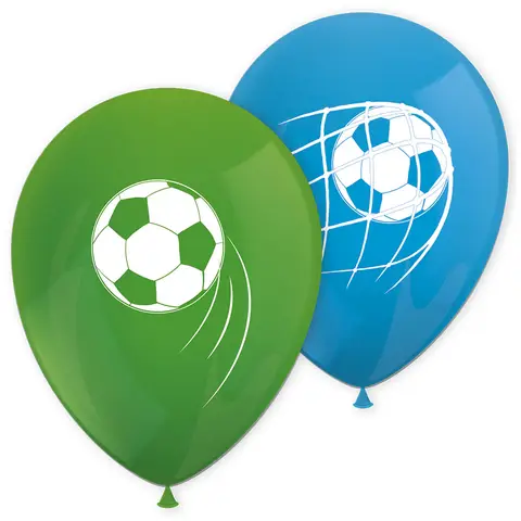 Soccer Fans Balloons 8 Pack