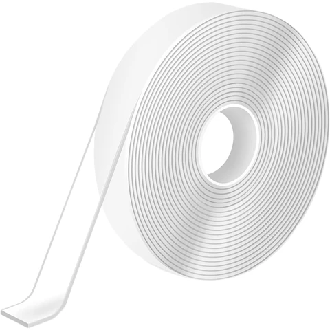 Nano Gel Tape, 3 Meters Double-Sided Tape Heavy Duty, Washable and Reusable, No Residue Removable, Strong Adhesive Mounting Tape for Walls, Photos, Carpets, Car Accessories, Home Decor