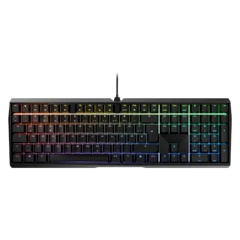CHERRY MX-Board 3.0 S Mechanische Tastatur, MX-Red-Schalter, beleuchtet, Schwarz