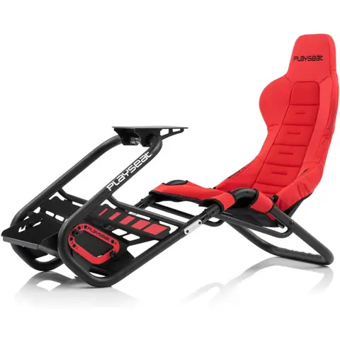 Playseat Trophy universele gamestoel gestoffeerde gevoerde zitting rood
