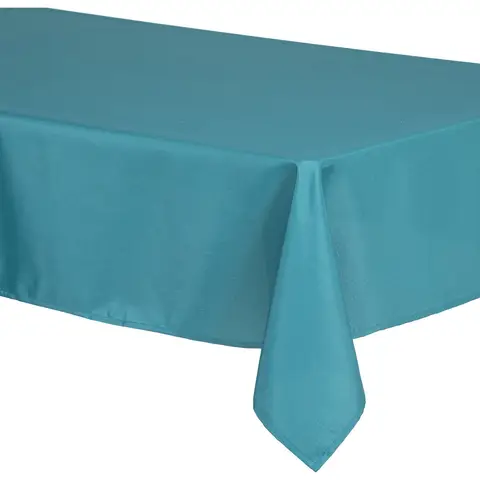 Atmosphera Nappe turquoise anti-taches - 140 x 240 cm