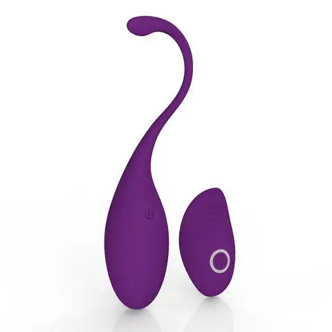 Moistor Intelligenter Vibrations Massager Ei – 10 Frequenzen, Dual-Modus-Stimulation, IP65 wasserdicht, geräuschlose kabellose Fernbedienung, elegante limitierte Edition in Lila, YAI66W 029