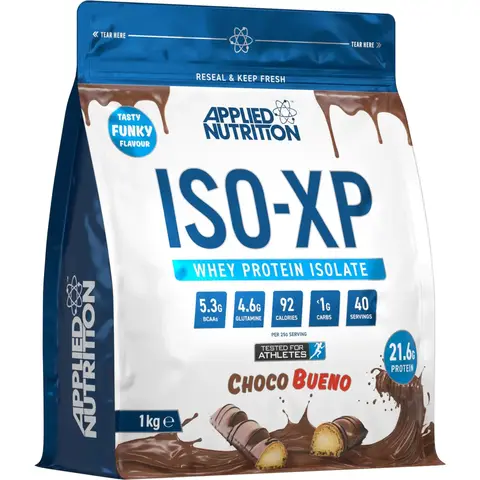Applied Nutrition ISO - XP Whey ISO -late Protein Powder Chocolate Bueno Flavour - 1 kg