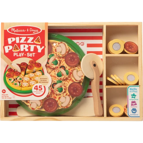 Melissa & Doug Wooden Pizza Party