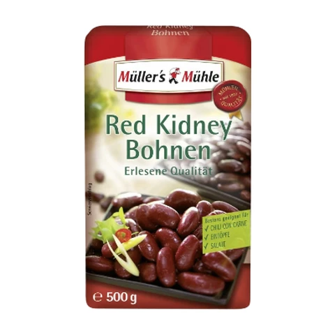 Müller's Mühle Red Kidney Bohnen 500g