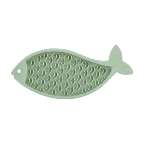 TRIXIE Schleckmatte für Katzen in Fischform 28 cm
