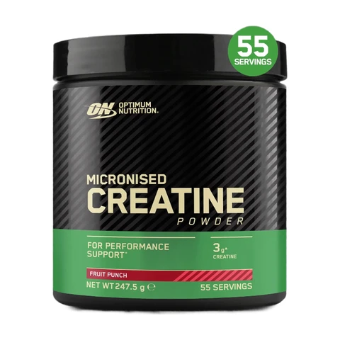 Optimum Nutrition Poudre de créatine micronisée saveur punch aux fruits - 247,5 g