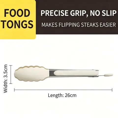 COOKER KING Silicone Food Clip Multi-use Steak Clip BBQ Food Clip Bread Clip Baking Clip