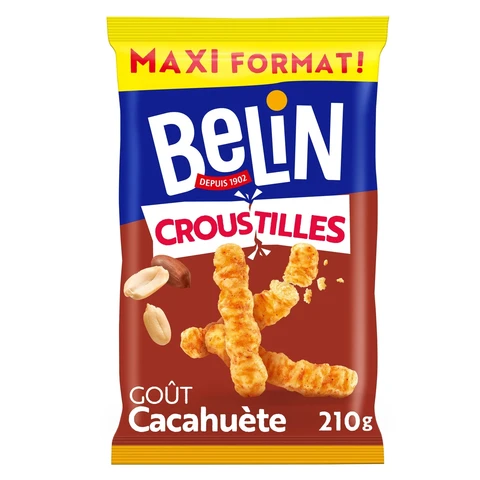 BELIN Croustil les aux Cacahuètes 210g
