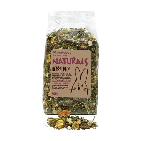 Rosewood Naturals Herbs Plus Small Animal Treat, 500g