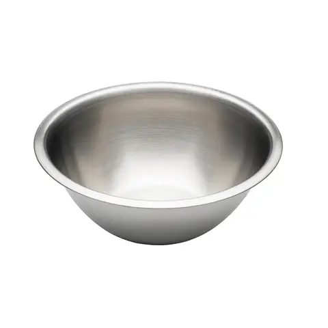 Chef Aid Stainless Steel Mixing Bowl, Food safe and the perfect tool for food preparation and serving freshly produced food, 2.8 litre capacity and 26.1cm diameter, Dishwasher, fridge and freezer safe