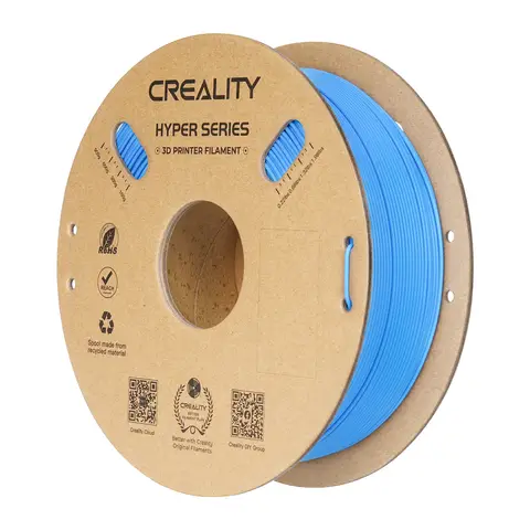 Creality Hyper PLA Blue 1KG , High-Speed 30-600mm/s, Dimensional Accuracy +/-0.02mm, Compatible with Most FDM 3D Printers, 1KG (2.2lbs) Spool
