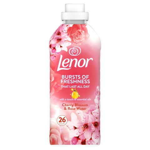 Lenor Fabric Conditioner 26  Washes, Cherry Blossom & Rose Water