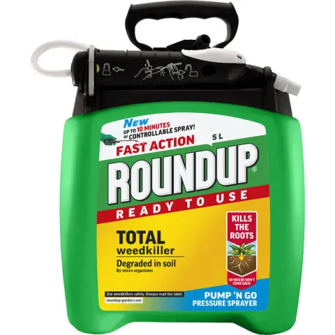 Roundup Total Weedkiller Pump N Go 5l
